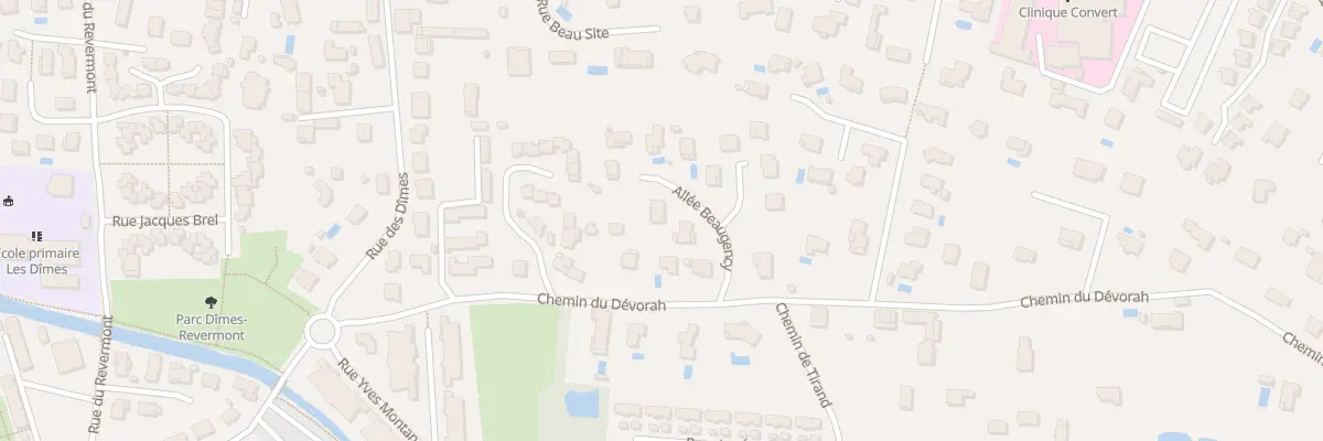 Plan du 5 Rue de Beaugency à Bourg-en-Bresse
