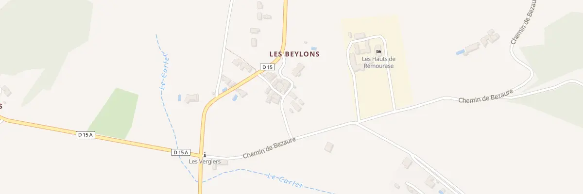 Plan du 78 Che de la Magnanerie à Murs