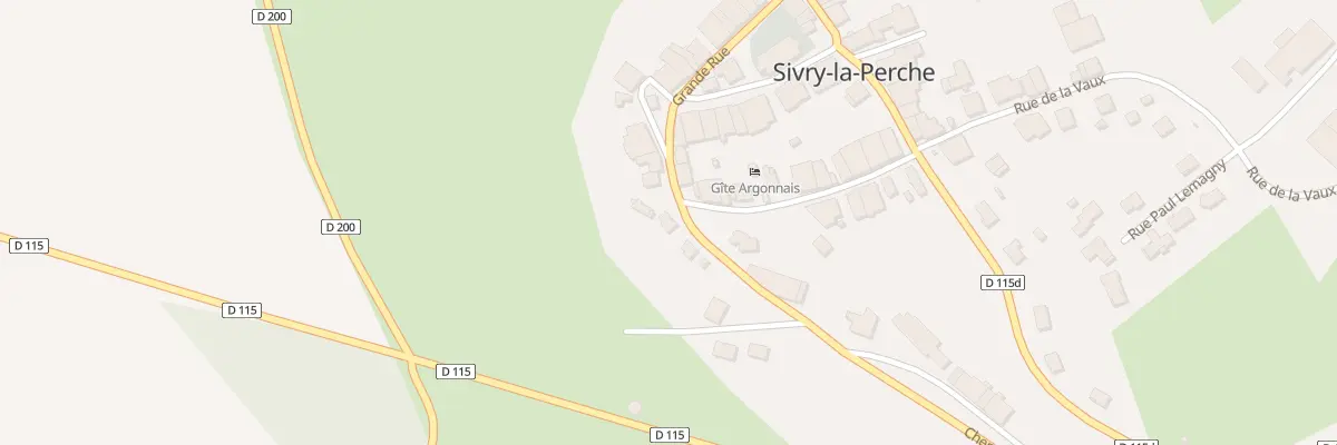Plan du 4 Che des Caurettes à Sivry-la-Perche