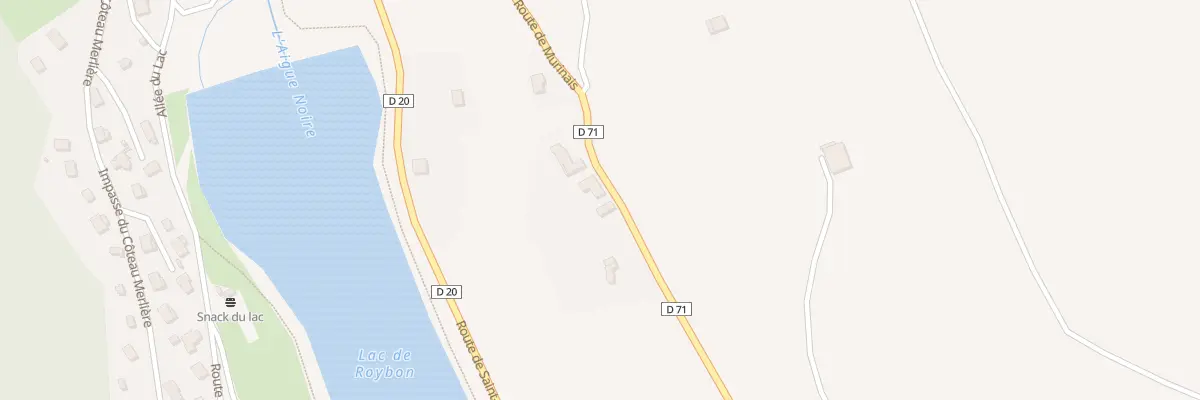 Plan du 700 Rte de Murinais à Roybon