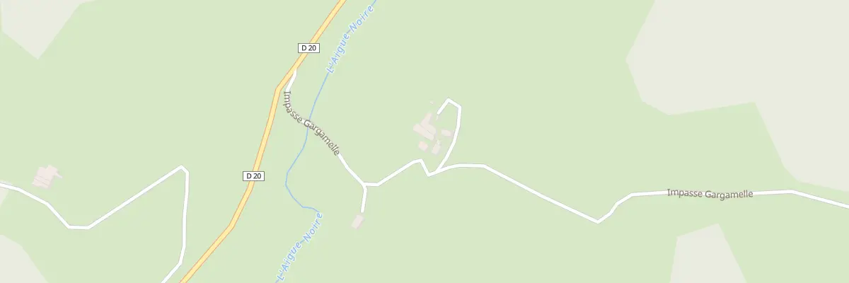 Plan du 221 Imp de Gargamelle à Roybon