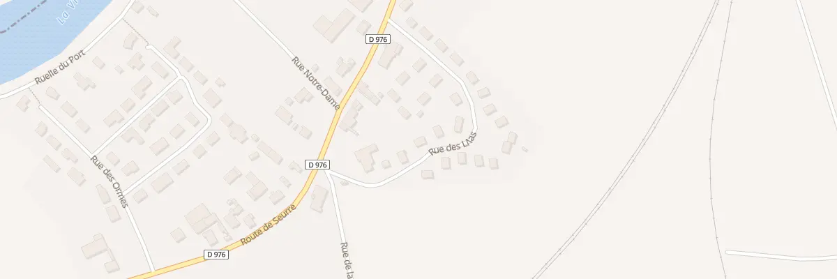 Plan du 20 Rue des Lilas à Losne