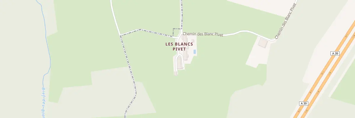 Plan du 549 Rte des Blanc-Pivet à Marboz
