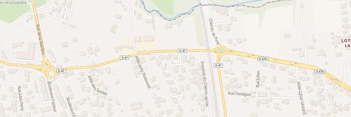 Plan du 1034 Bd Robert Ferrisse à Saint-Victoret