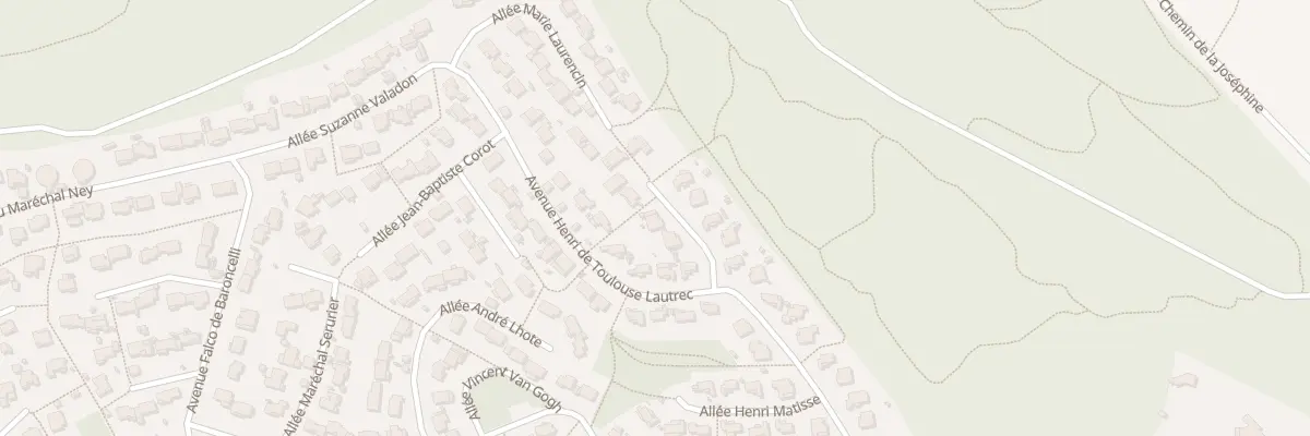 Plan du 3 All Jf Millet à Velaux
