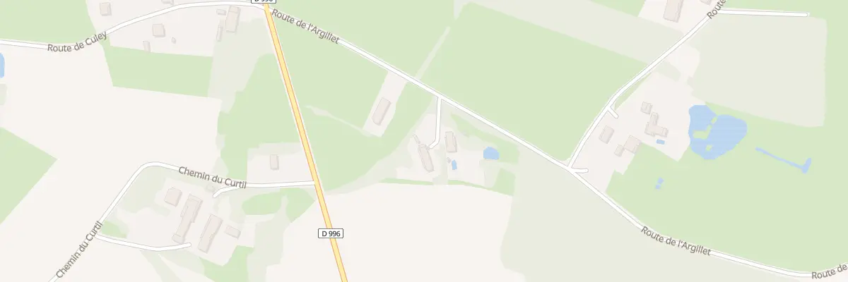Plan du 210 Rte de l’Argillet à Bruailles
