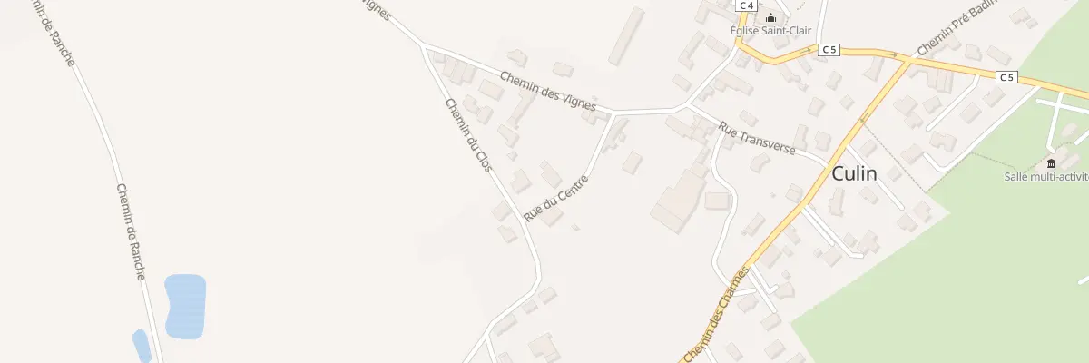 Plan du 304 Rue du Centre à Culin
