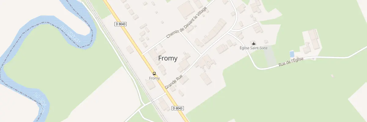 Plan du 3 Gr Grande Rue à Fromy