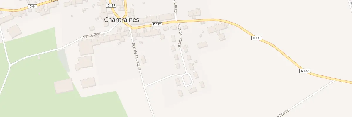 Plan du 6 Rue de l’Ortie à Chantraines