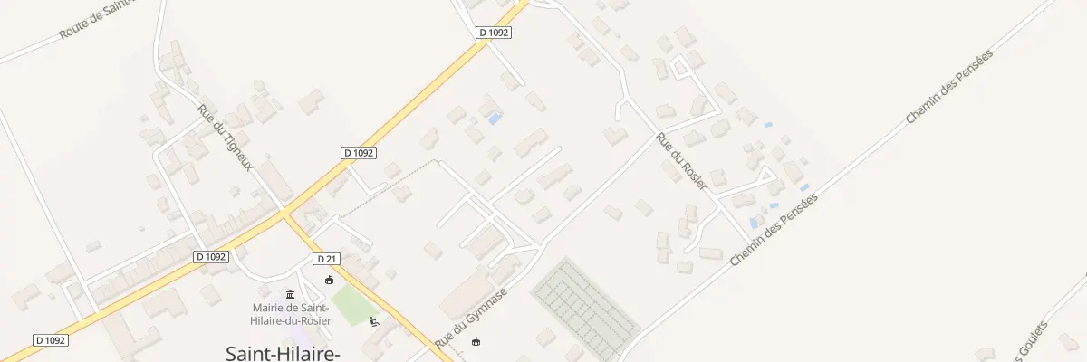 Plan du 4 Mas des Gourres à Saint-Hilaire-du-Rosier