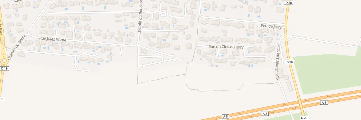 Plan du 10 Le Pouchon à Coudoux