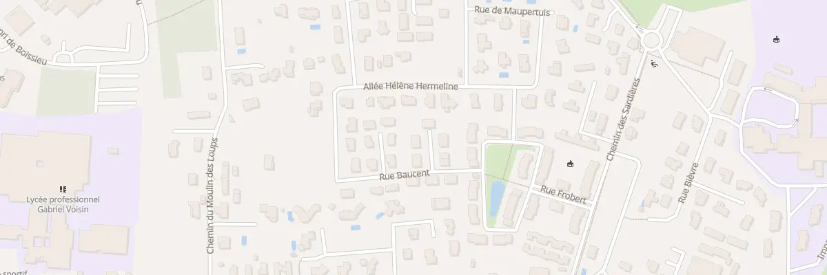 Plan du 41 Rue Tiécelin à Bourg-en-Bresse