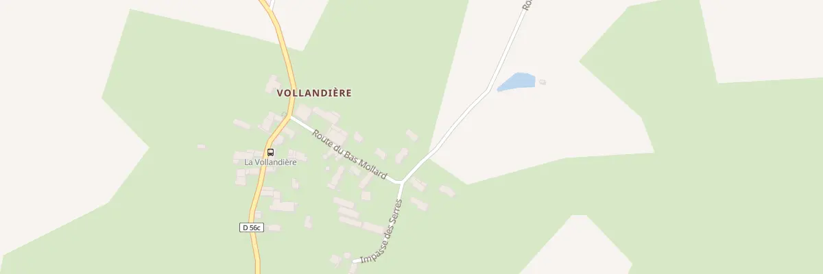 Plan du 189 Rte du Bas Mollard à Châtonnay