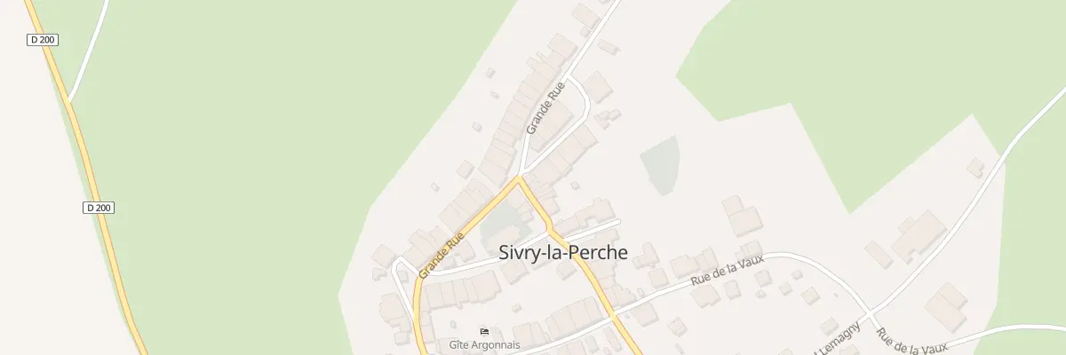 Plan du 1 Rue de la Promptitude à Sivry-la-Perche