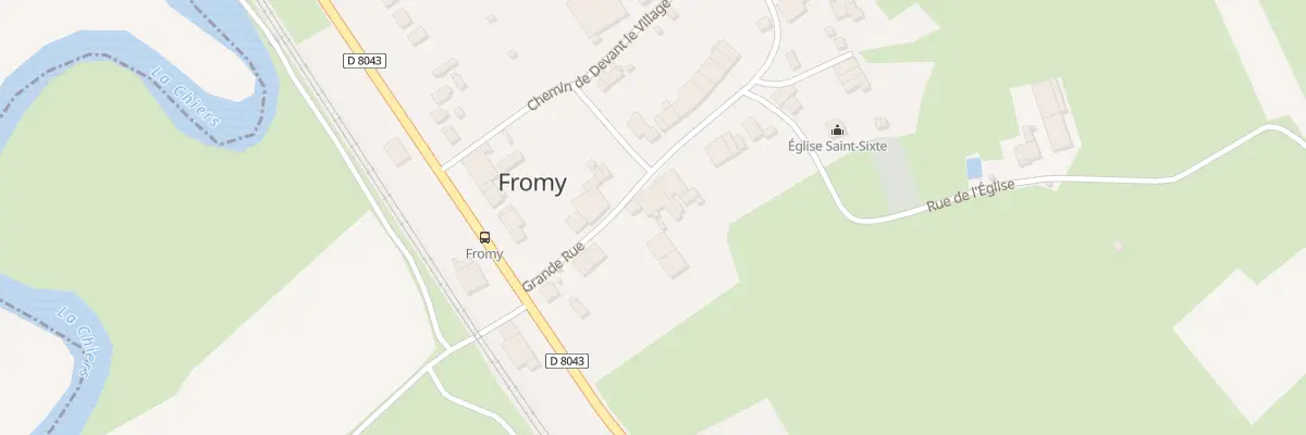 Plan du 4 Gr Grande Rue à Fromy
