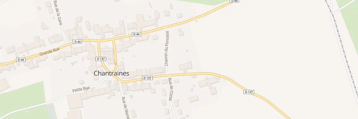 Plan du 13 Rue de Cirey à Chantraines