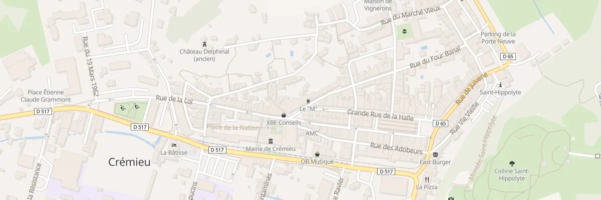 Plan du 3 Pl de l’Eglise à Crémieu