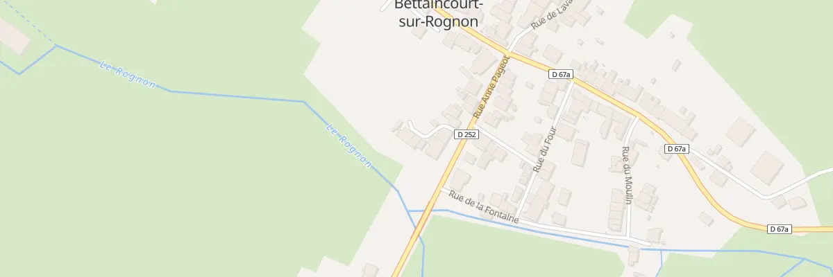 Plan du 3 Imp Anne Pageot à Roches-Bettaincourt