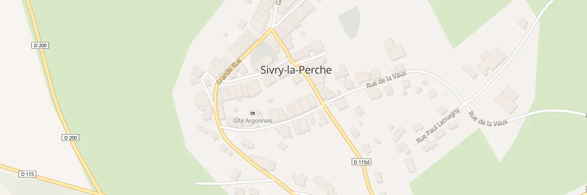 Plan du 4 Rue des Champs à Sivry-la-Perche