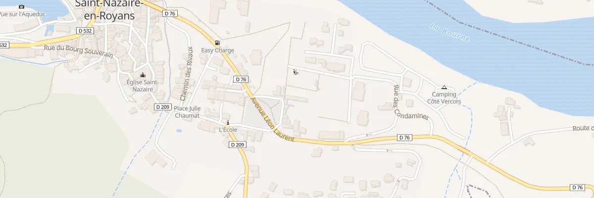 Plan du 5022A Le Village à Saint-Nazaire-en-Royans