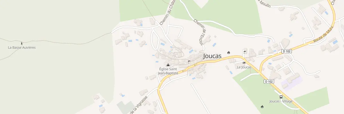 Plan du 62 Calade du Potier à Joucas