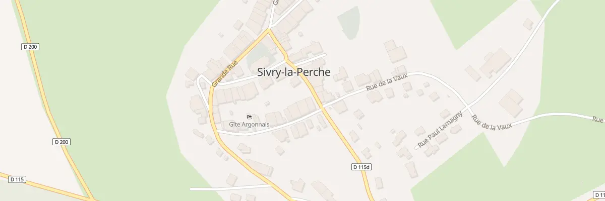 Plan du 2 Rue des Champs à Sivry-la-Perche