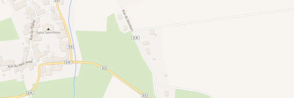 Plan du 7 Rue de Montiers à Morley