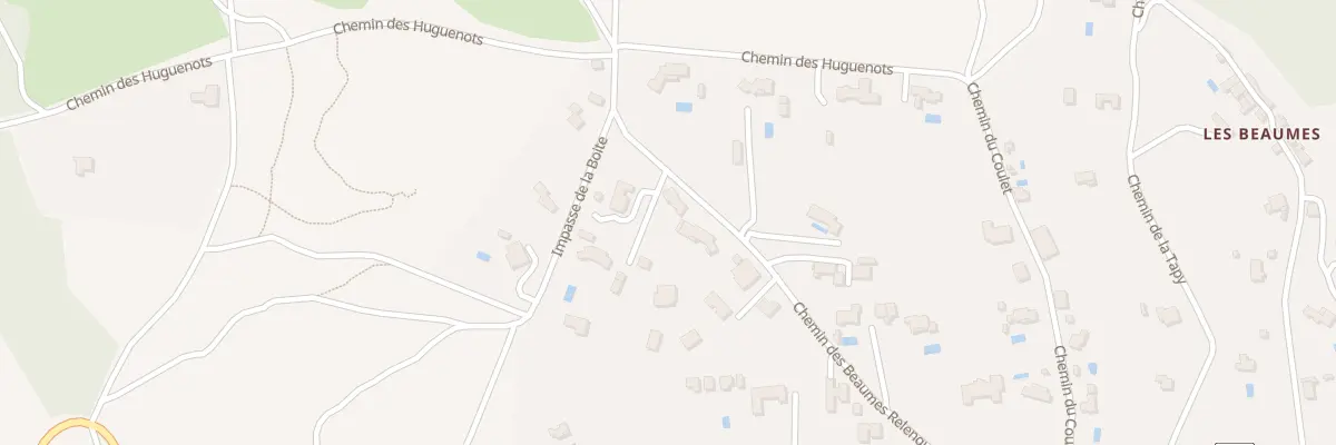 Plan du 511 Che des Beaumes Relenque à Puget