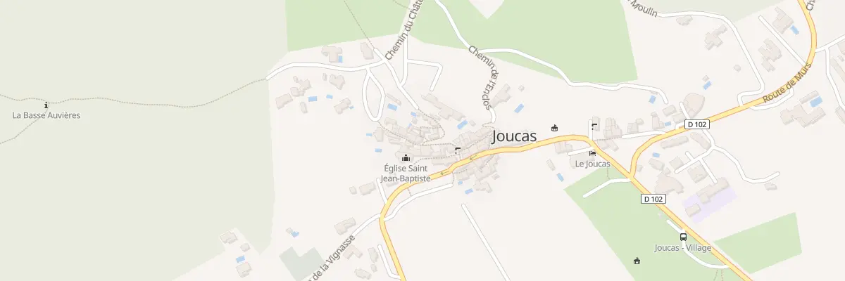 Plan du 1 Calade de la Commanderie à Joucas