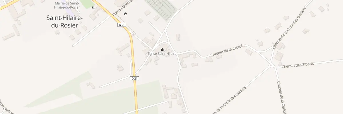 Plan du 5100 L’Eglise à Saint-Hilaire-du-Rosier
