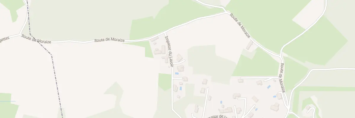 Plan du 87 Imp du Lavoir à Moras
