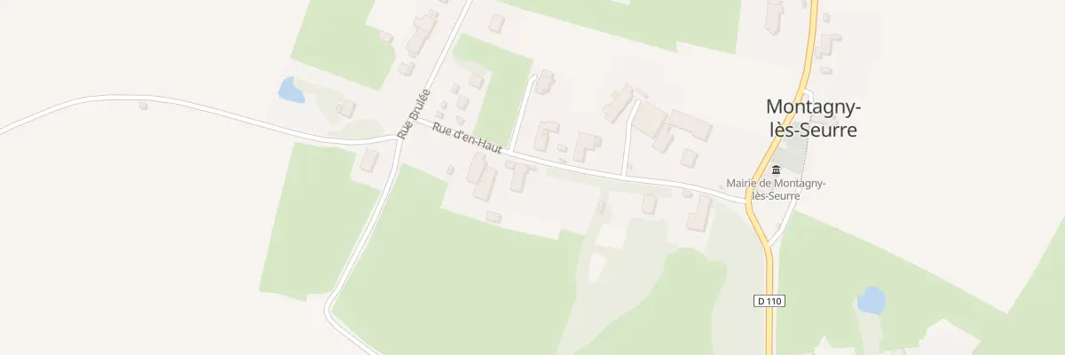 Plan du 9 Rue d’En Haut à Montagny-lès-Seurre