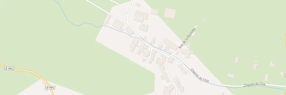 Plan du 5 Rue du Vaux à Baissey