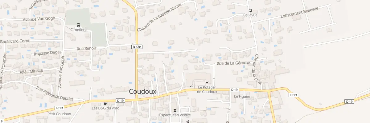 Plan du 12T Imp La Jerome à Coudoux
