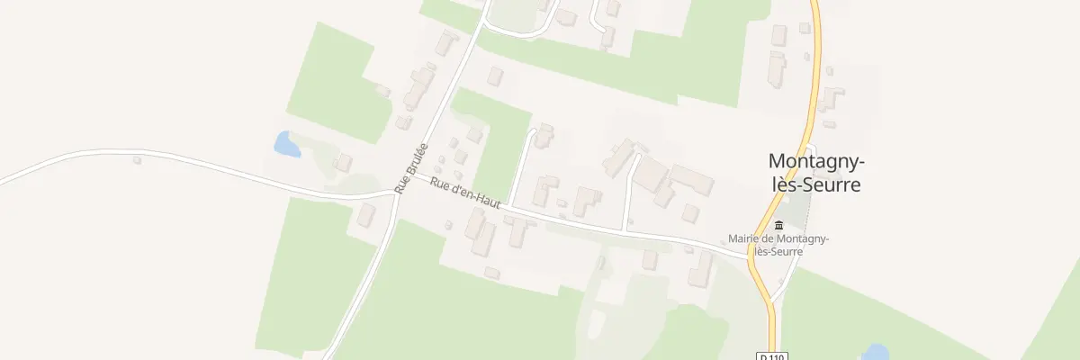 Plan du 12 Rue d’En Haut à Montagny-lès-Seurre