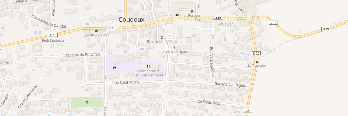Plan du 2 Rue Darius Milhaud à Coudoux