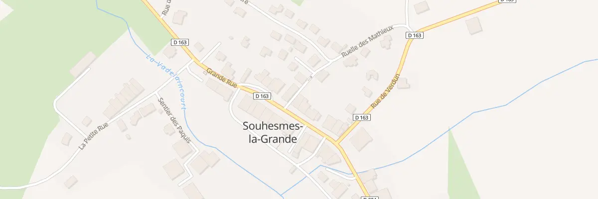 Plan du 11 Gr La Grande Rue aux Souhesmes-Rampont