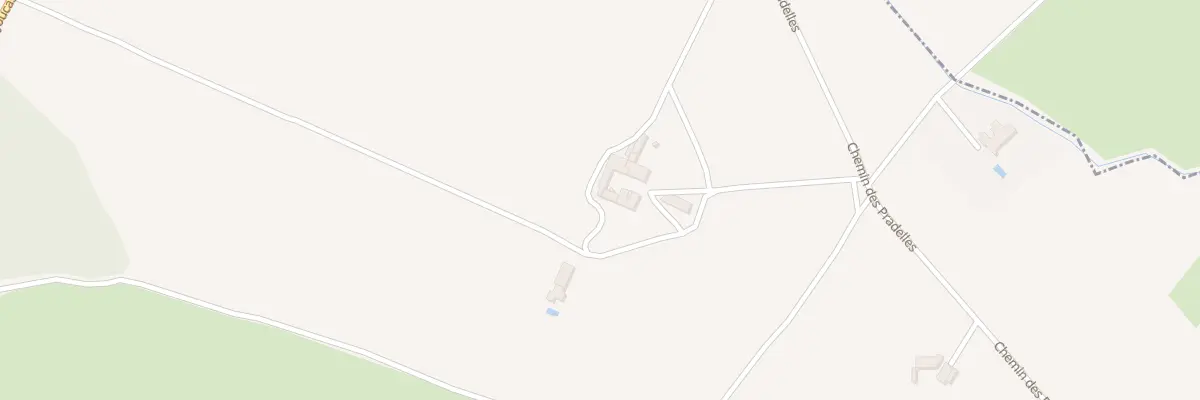 Plan du 1647F Che des Pradelles à Goult