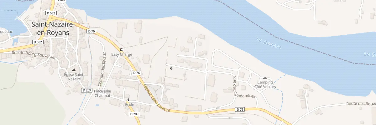 Plan du 7 Rue du Chateau à Saint-Nazaire-en-Royans