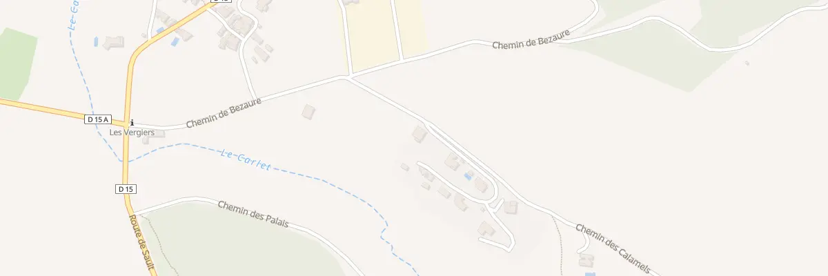 Plan du 136 Imp Devant Les Beylons à Murs