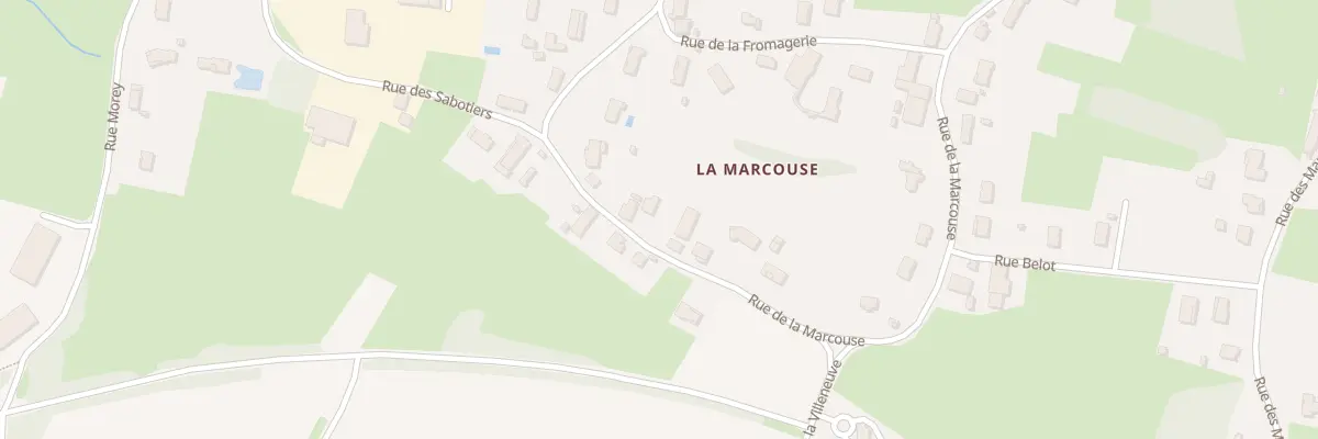 Plan du 13 Rue de la Marcouse à Pierre-de-Bresse