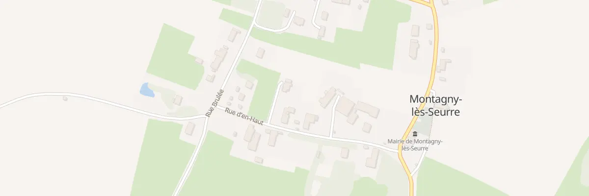 Plan du 14 Rue d’En Haut à Montagny-lès-Seurre