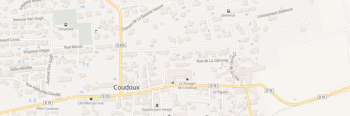 Plan du 12 Imp La Jerome à Coudoux