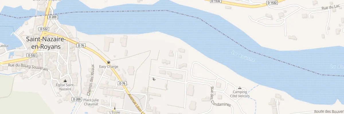 Plan du 4 Rue du Lac à Saint-Nazaire-en-Royans