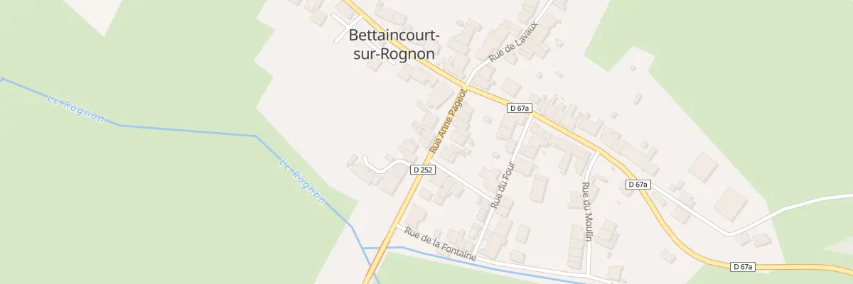 Plan du 6 Rue Anne Pageot à Roches-Bettaincourt