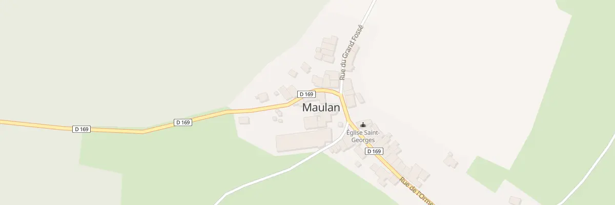 Plan du 5 Rue de Nant le Grand à Maulan
