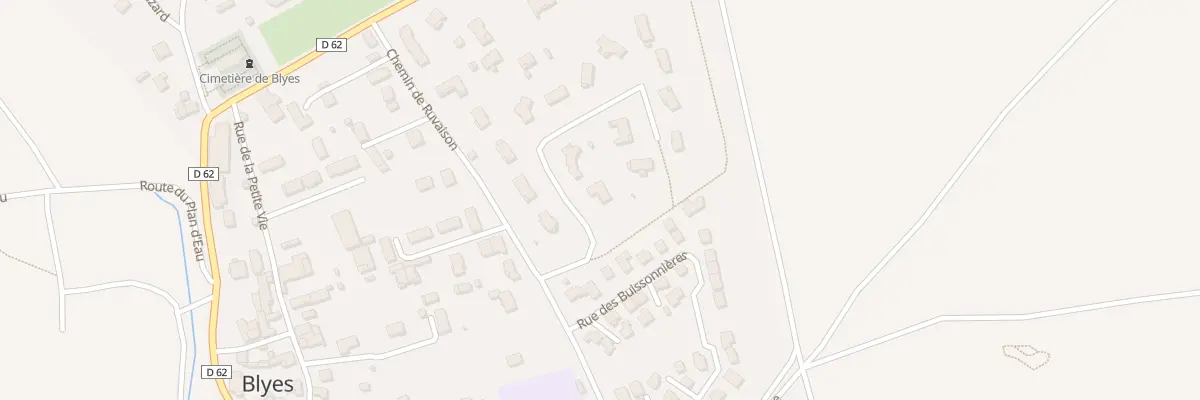 Plan du 80 Imp des Verchères à Blyes