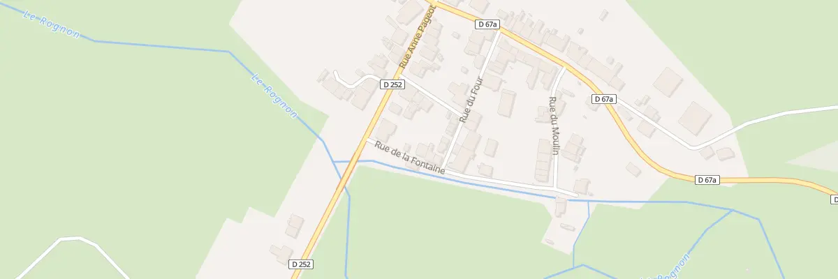 Plan du 3 Rue de la Fontaine à Roches-Bettaincourt