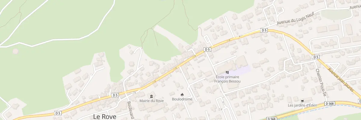 Plan du 35 Rue Jacques Duclos au Rove