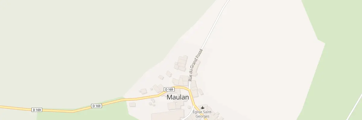 Plan du 9 Rue du Grand Fosse à Maulan